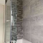 Shower and tiles fitted