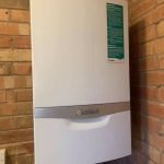 Completed Vaillant boiler installation