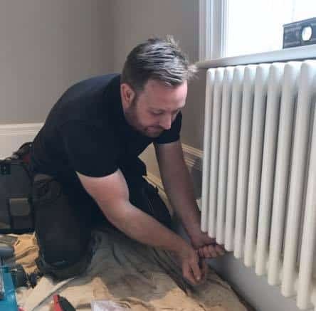 Highfield installing a heating system